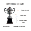 Trofeo Metálico Serie 200 CAJÓN - 63CM