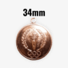 Medallas de Triunfo de 34 mm - Cobre