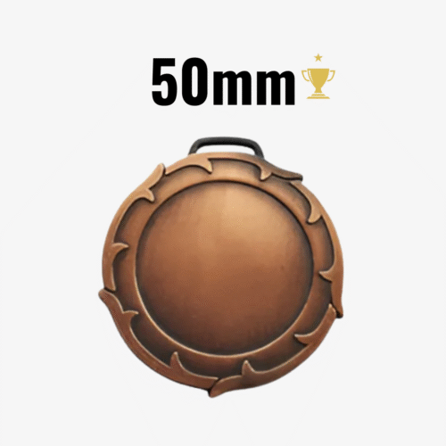 Medalla Espiga 50mm Cobre