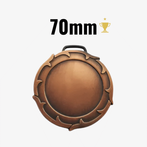 Medalla Espiga 70mm Cobre
