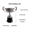 Trofeo Metálico con Asas 250 - 23cm