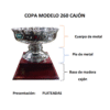 Trofeo Metálico 260/1 CAJÓN 38cm