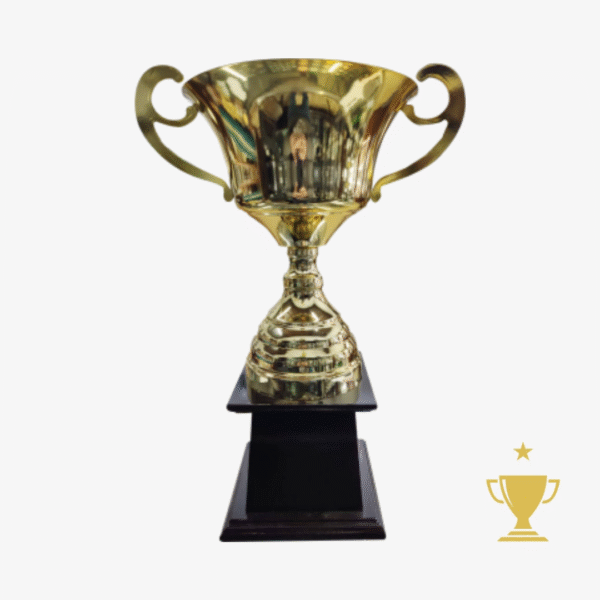 Trofeo Metálico Serie 170 Cajón con Asas - 40cm