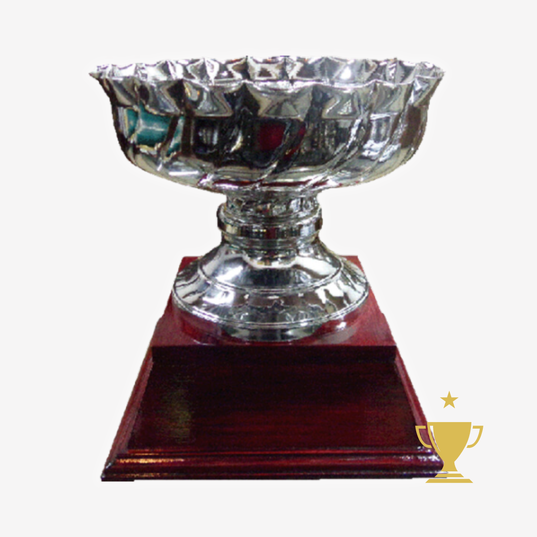 Vetro Insalatiera Fiore D'argento A Oro - 3