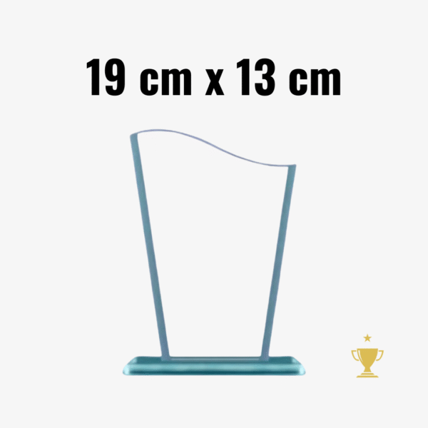 Placas de Vidrio A 19cm x 13 cm con Caja