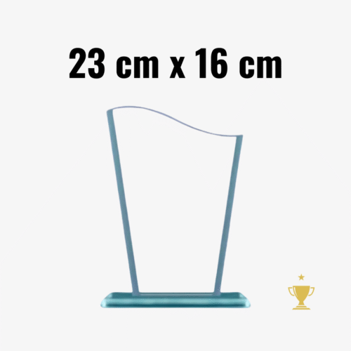 Placas de Vidrio A 23cm x 16 cm con Caja