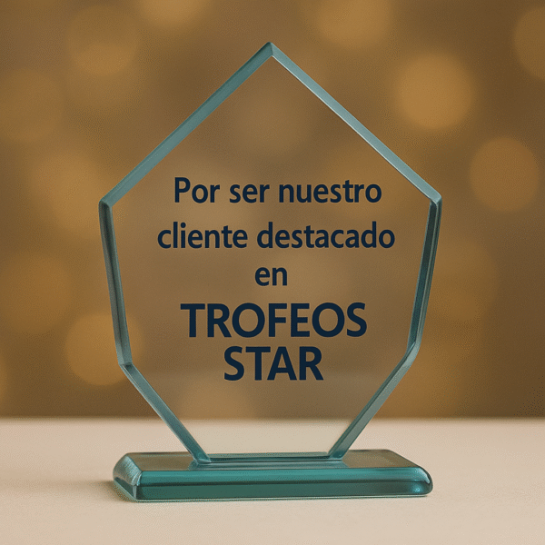 Placa de Vidrio Gota 17cm x 14.5cm con Caja