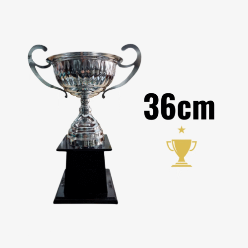 Trofeo Metálico Serie 250 CAJÓN - 36CM