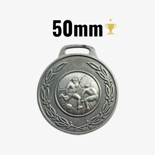 Medalla Jugador 50mm Plata