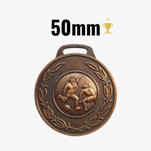 Medalla Jugador 50mm Cobre