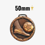 Medalla Gol 50mm Cobre
