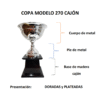 Copa Metálica 270 Cajón 39cm